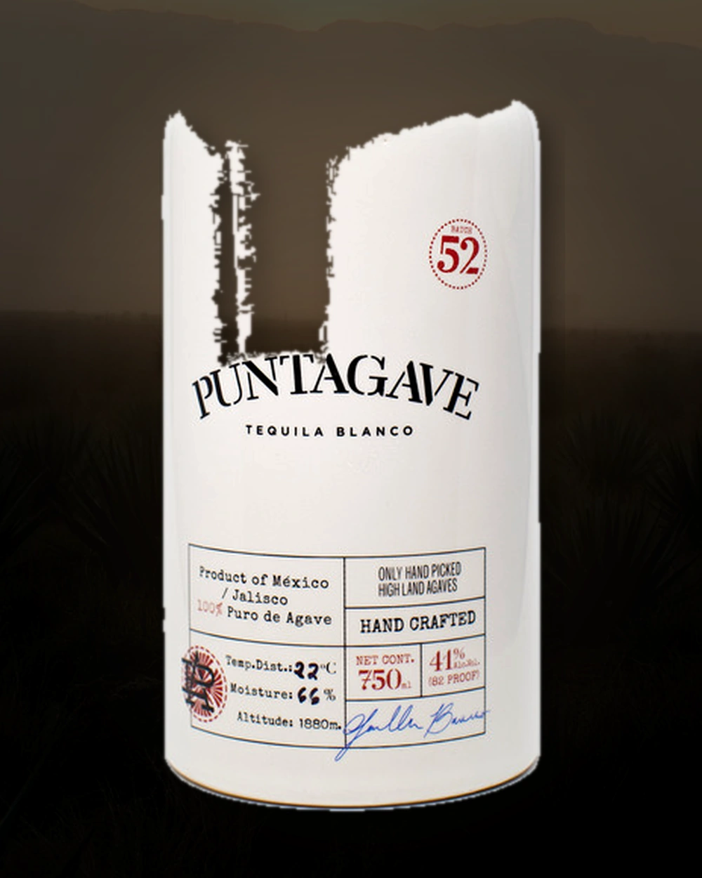 Puntagave Blanco bottle