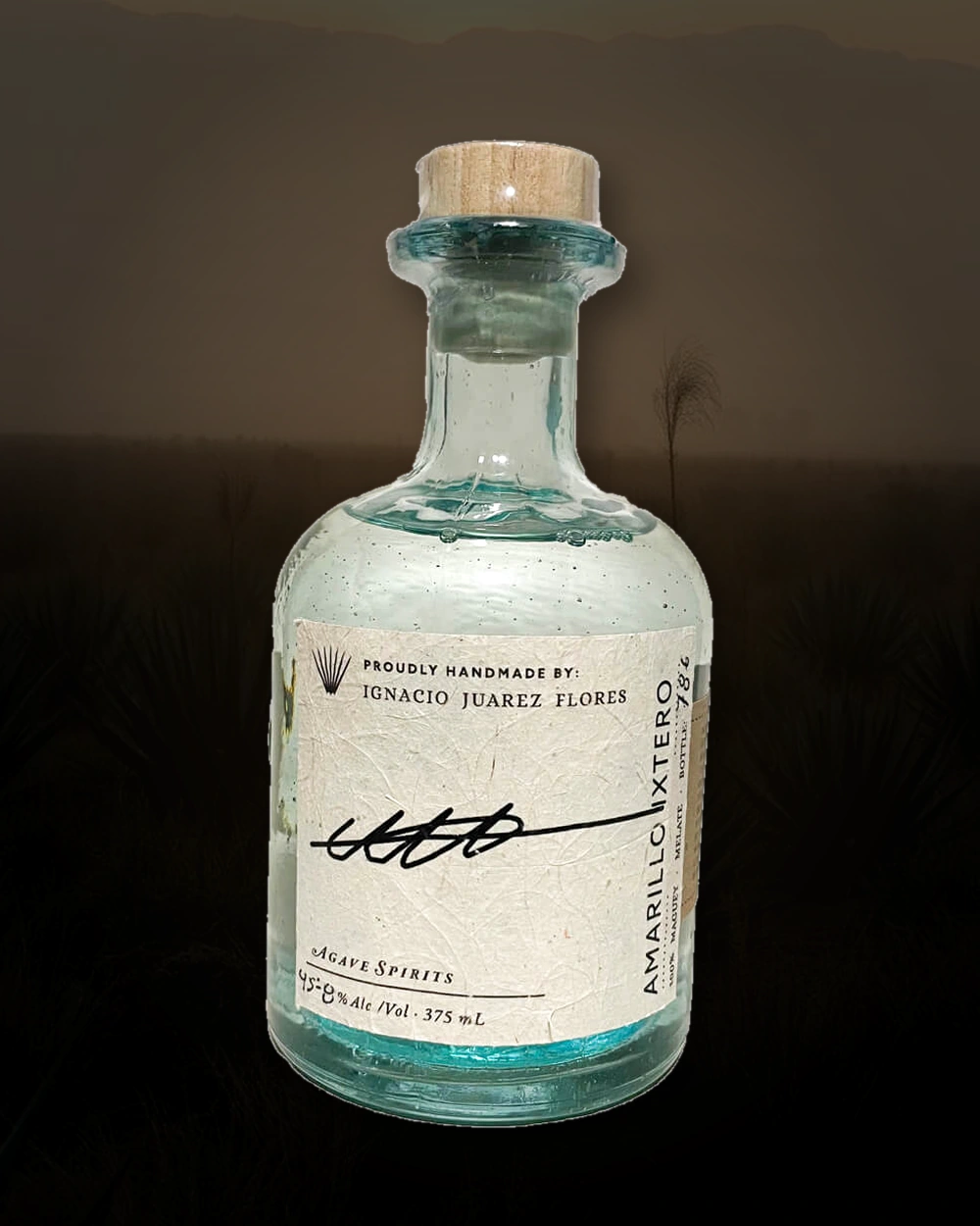 Maguey Melate Ixtero Amarillo – Ignacio Juarez Flores bottle