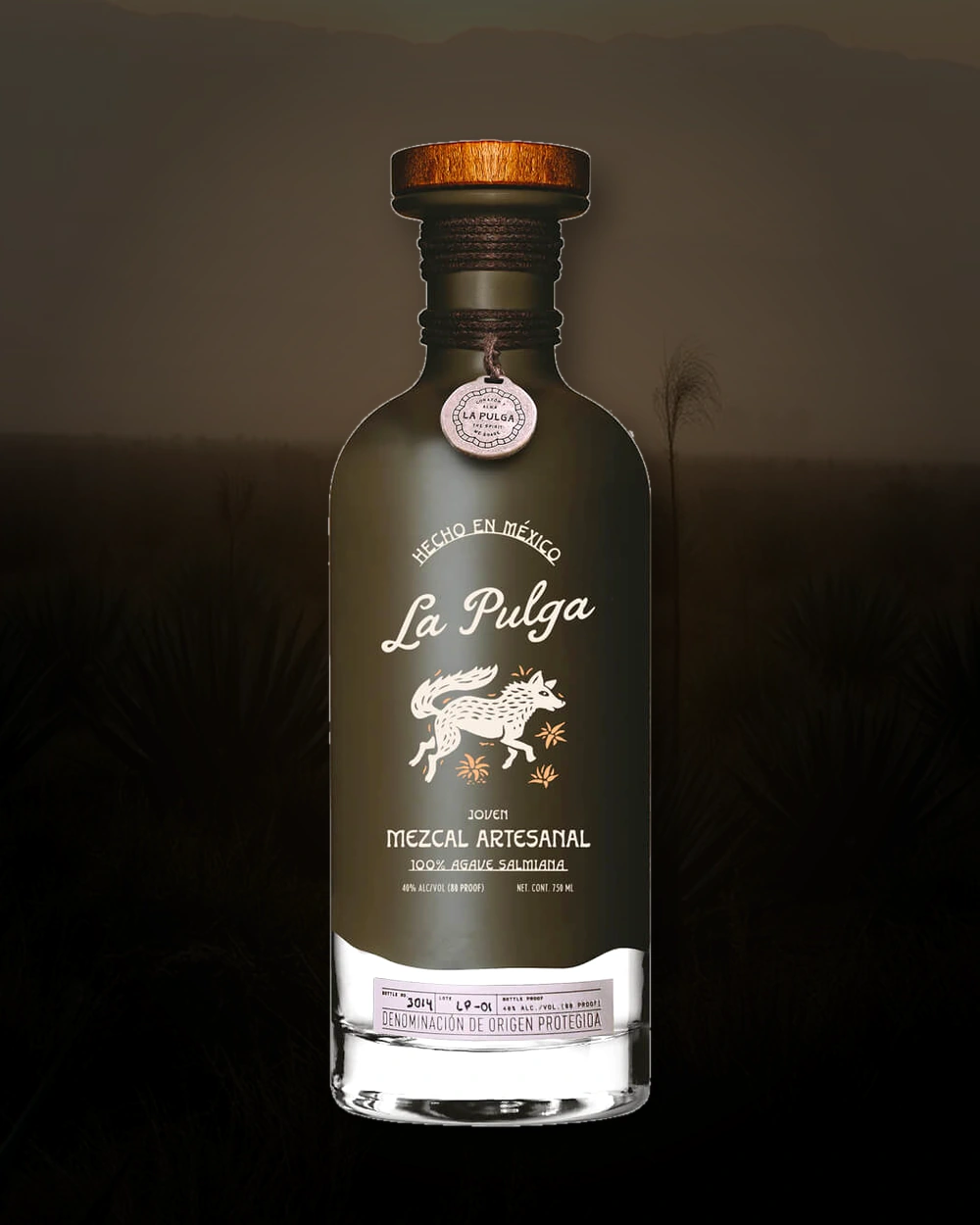 La Pulga Salmiana bottle