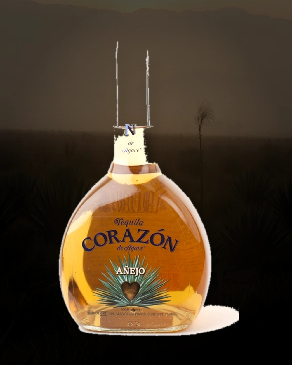 Corazon Añejo Tequila bottle