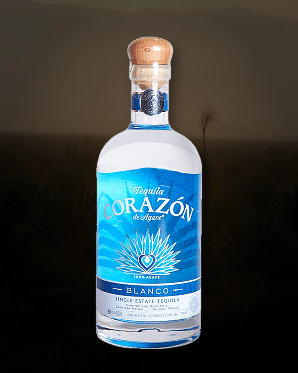 Corazon Single Estate Blanco bottle