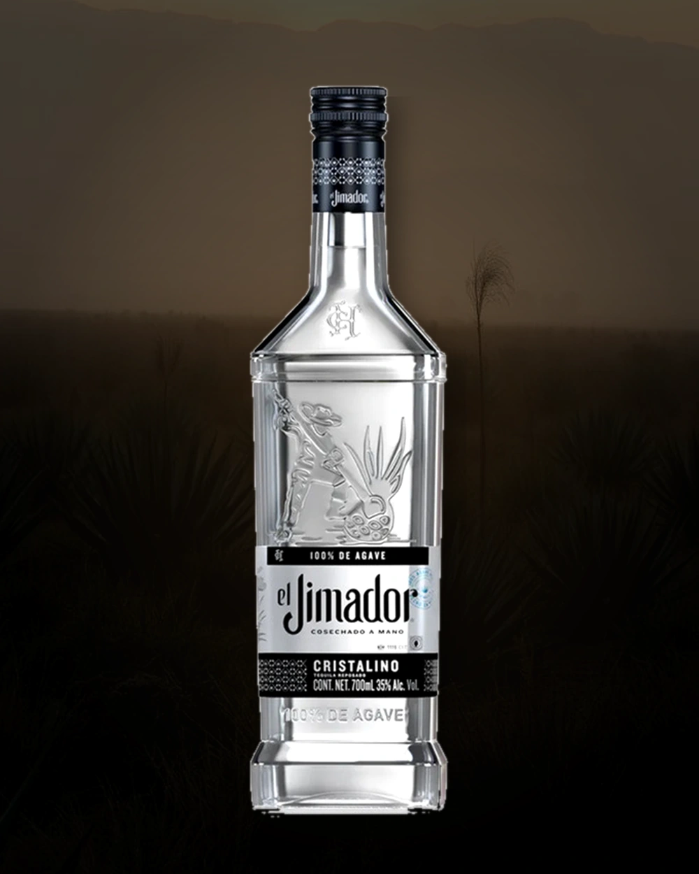 El Jimador Reposado Cristalino bottle