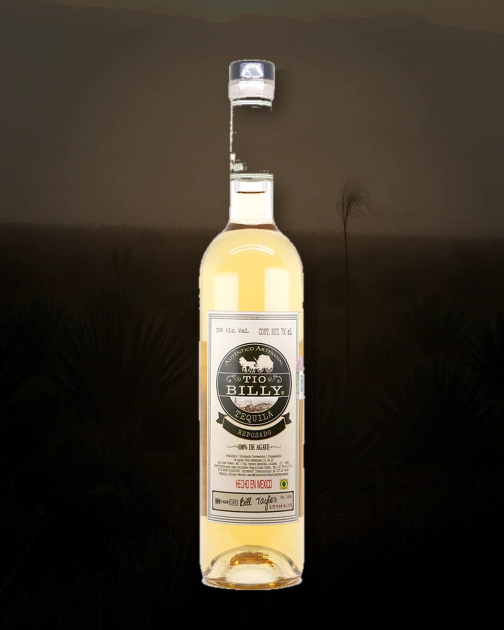 Tio Billy Reposado bottle