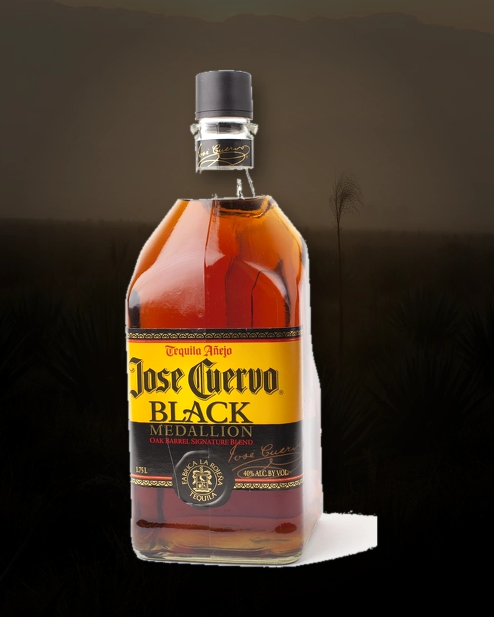 Jose Cuervo Black Medallion bottle