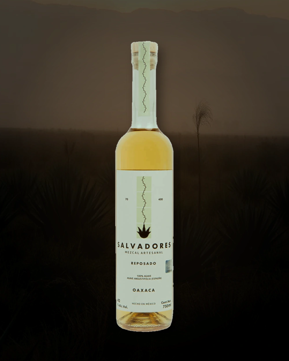 Salvadores Reposado bottle