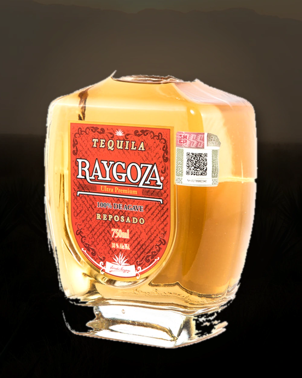 Tequila Raygoza Reposado bottle