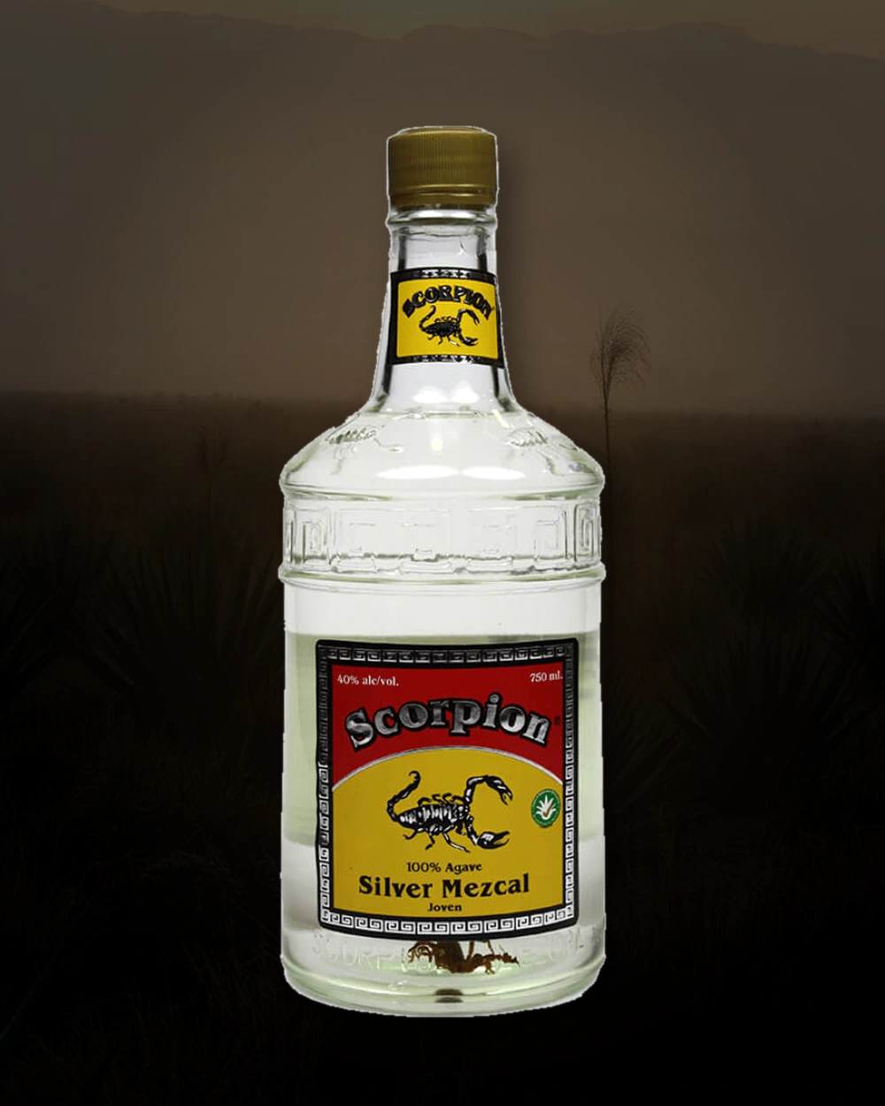 Scorpion Silver bottle