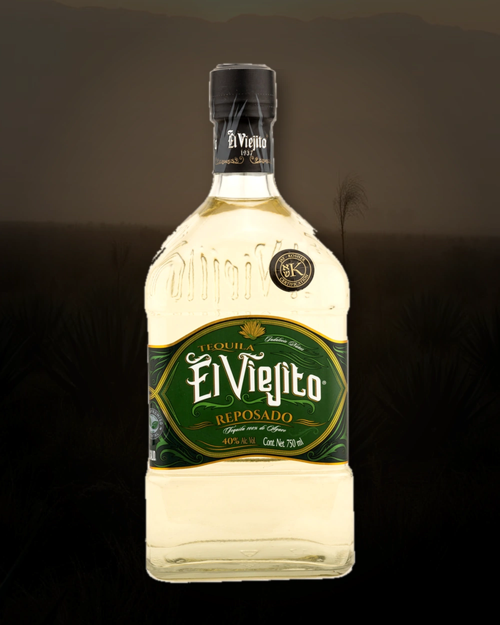 El Viejito Reposado bottle