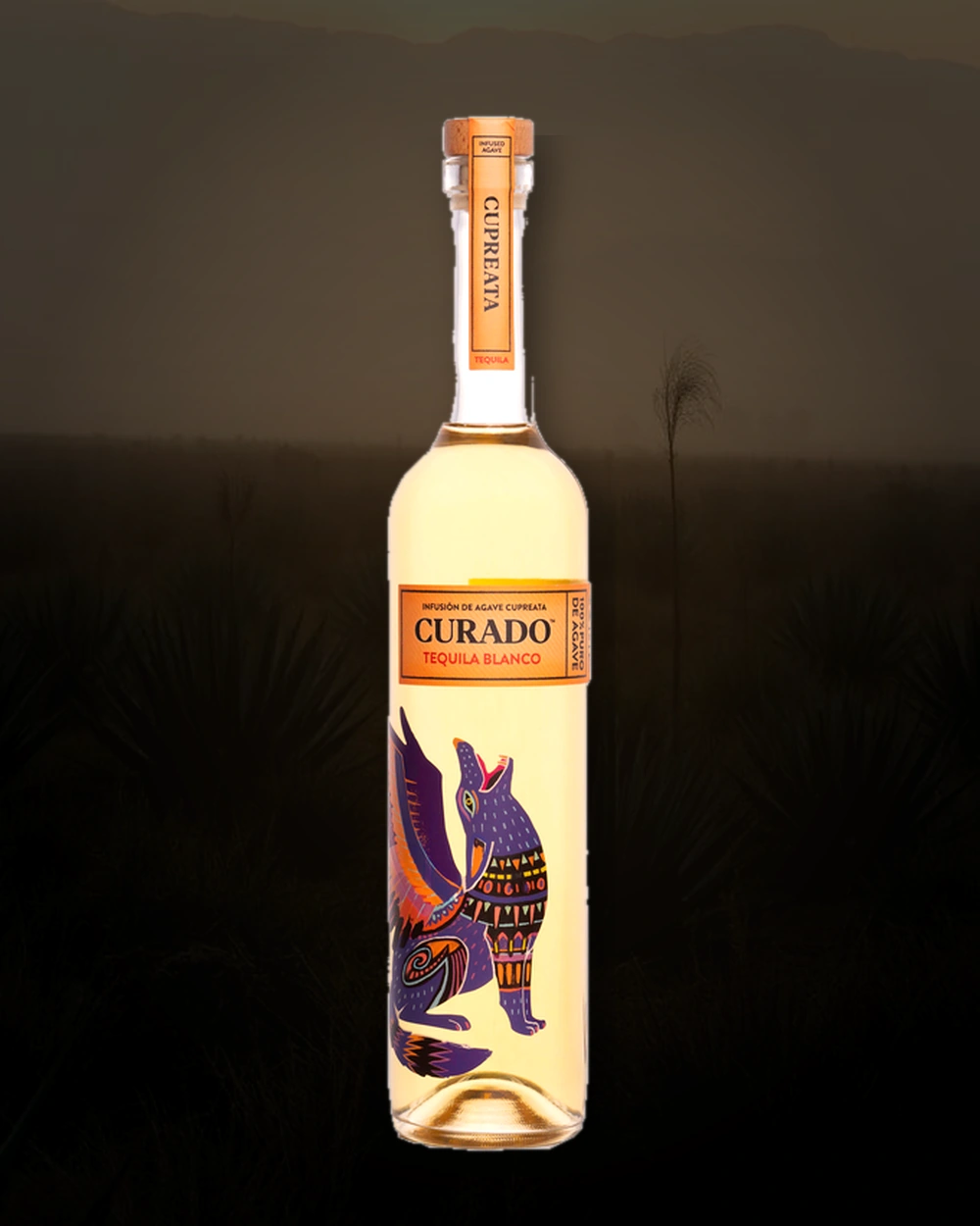 Curado Tequila Blanco (Cupreata) bottle