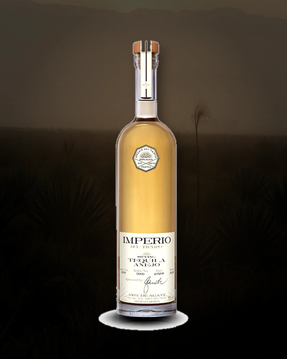 Tequila Imperio Añejo bottle
