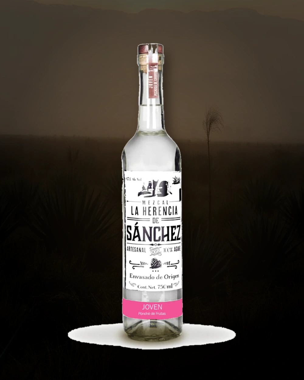 La Herencia de Sanchez Ponche de Frutas bottle