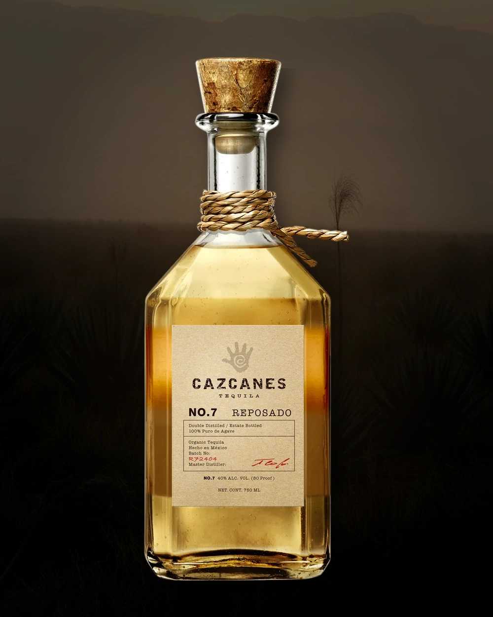 Cazcanes No. 7 Reposado bottle