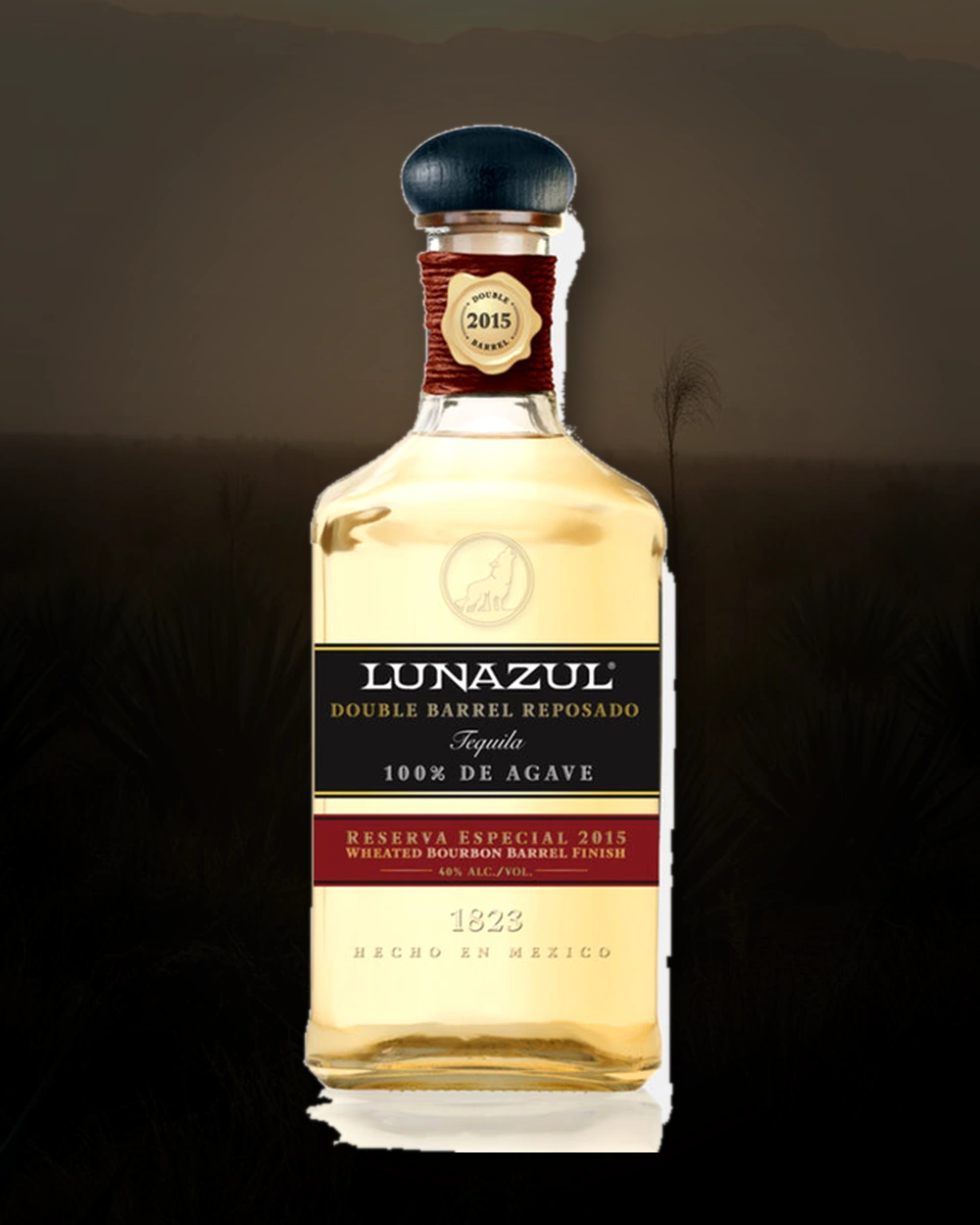 Lunazul Double Barrel Reposado 2015 bottle