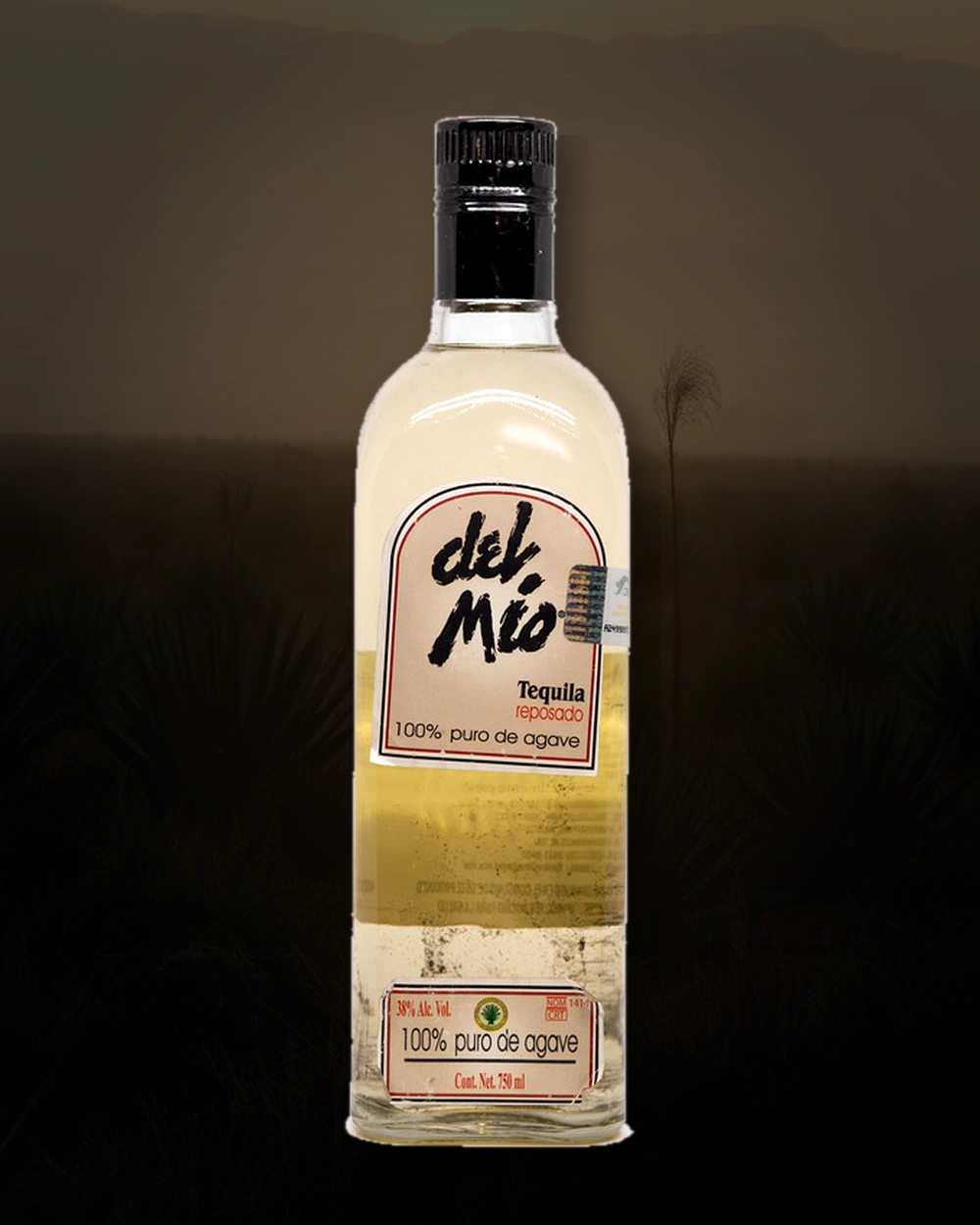 Del Mio Tequila Reposado bottle