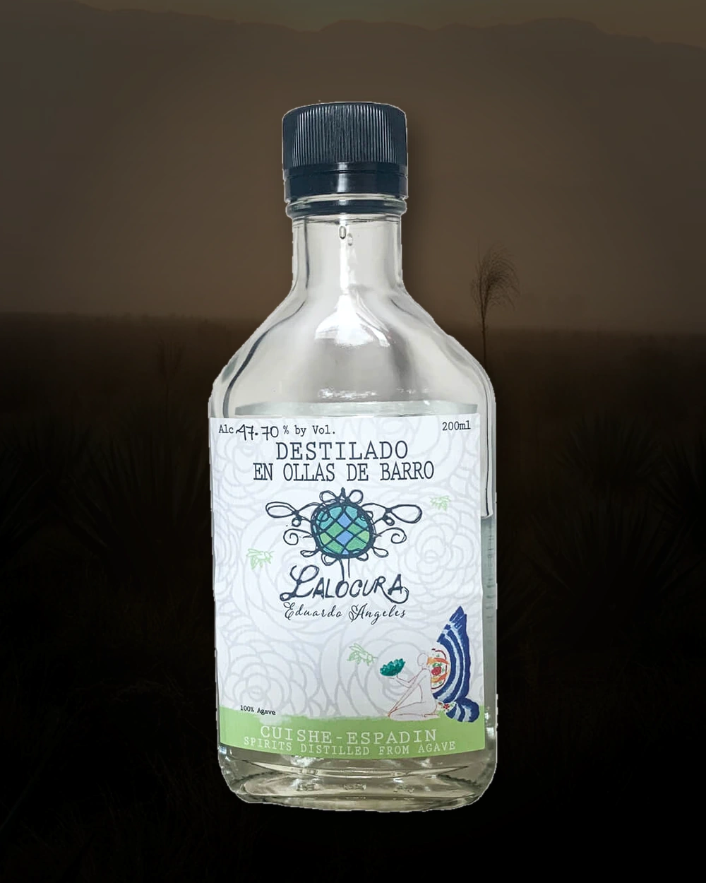 Lalocura Cuishe-Espadin bottle