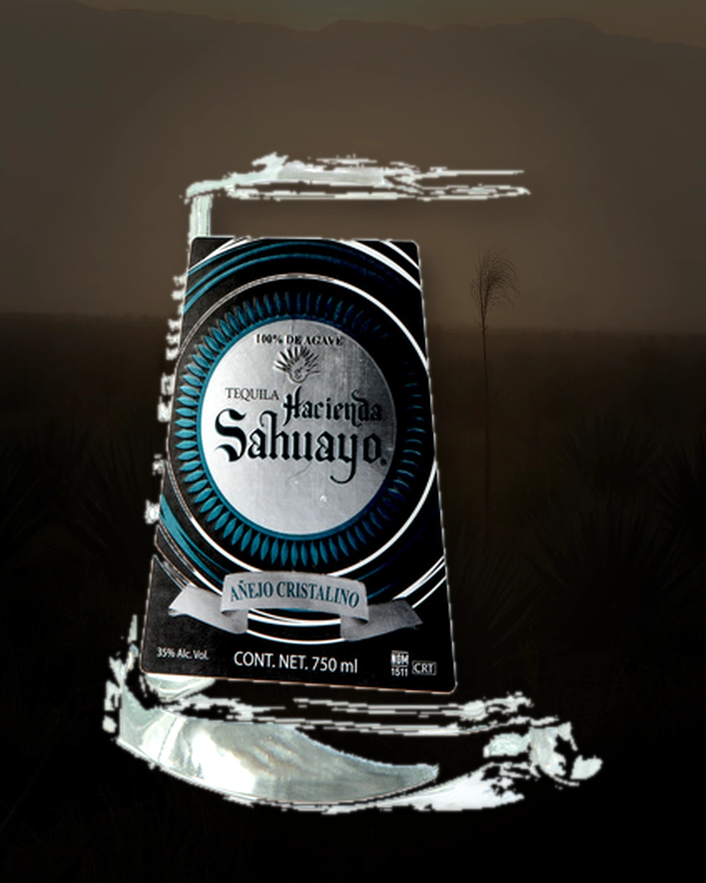 Hacienda Sahuayo Cristalino Añejo bottle