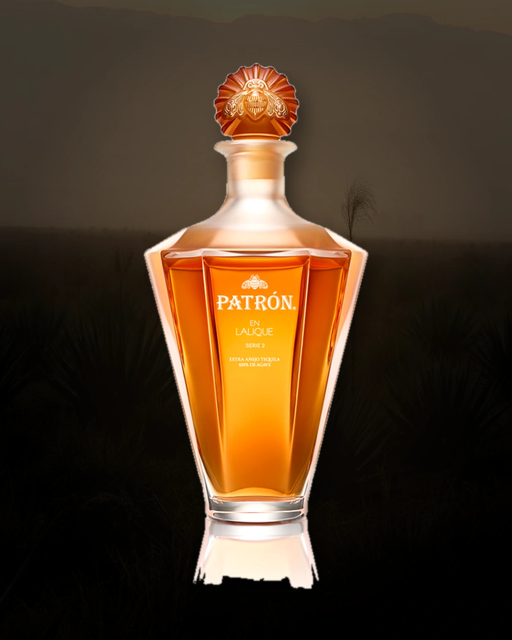 Patrón en Lalique: Serie 2 bottle
