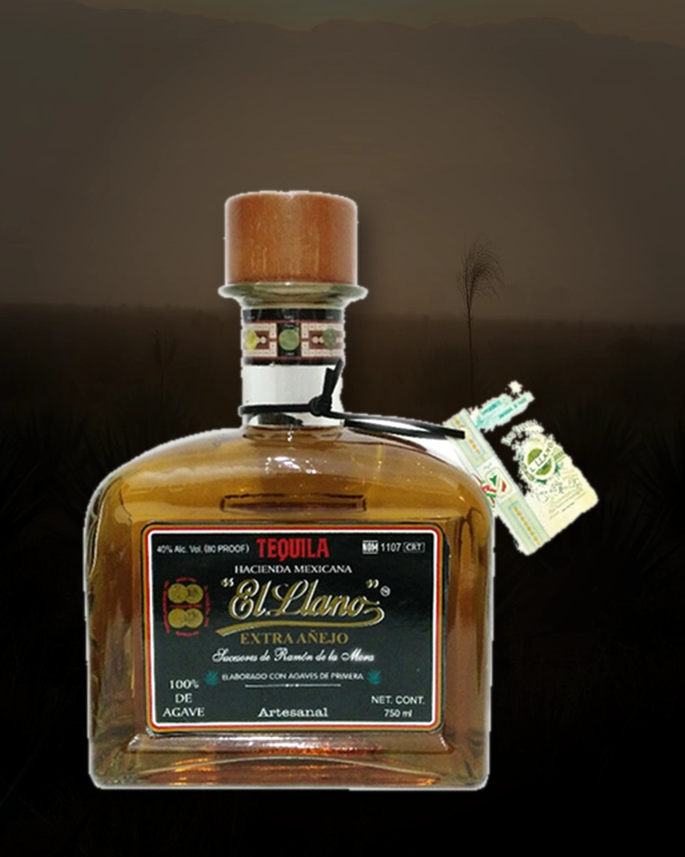 El Llano Extra Añejo bottle