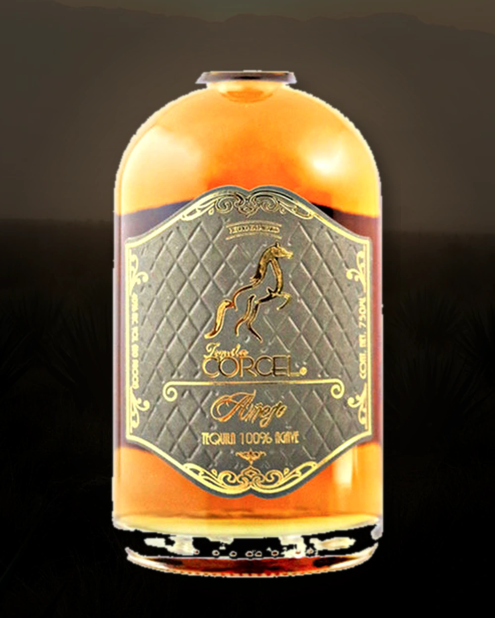 Tequila Corcel Añejo bottle