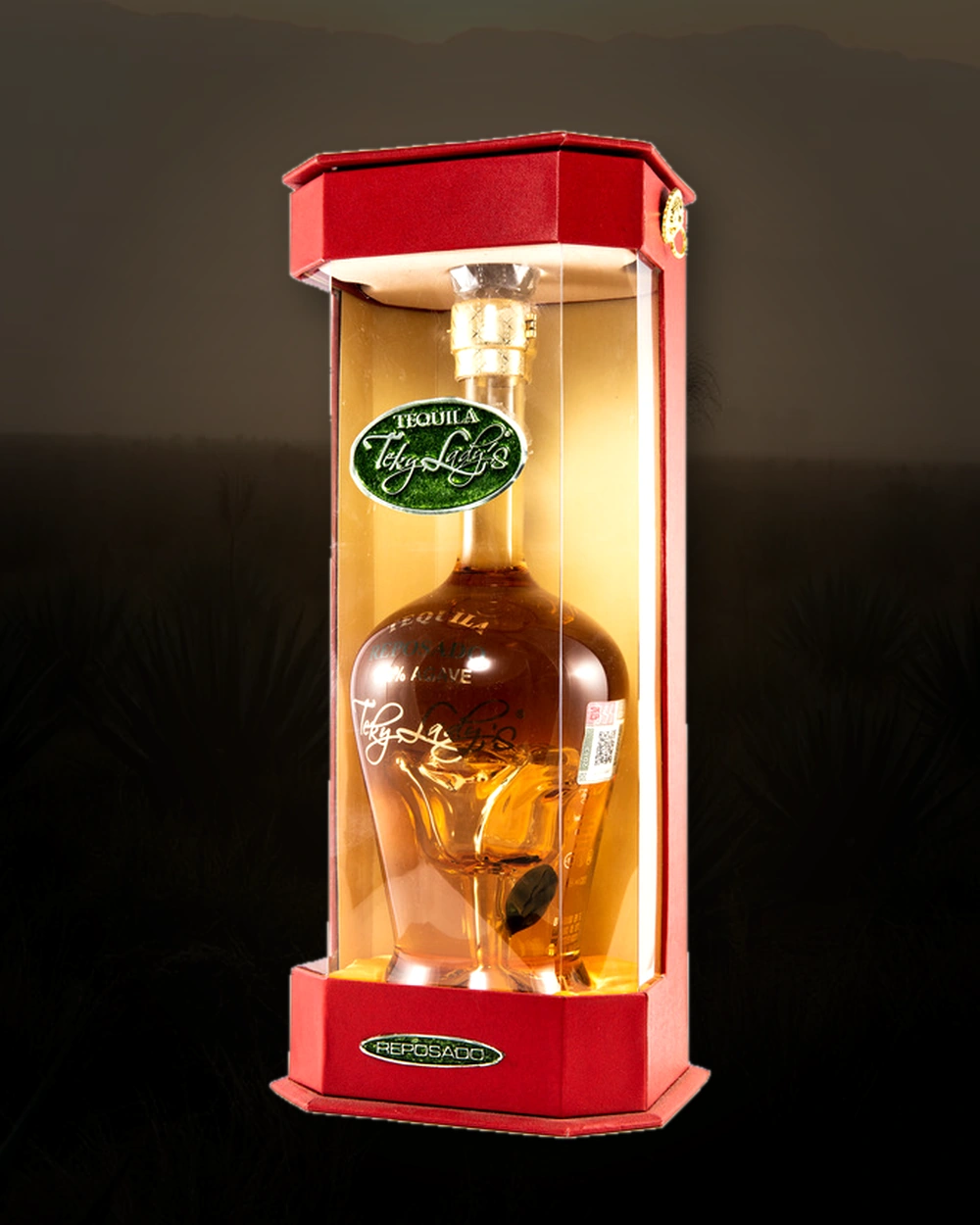 Teky Lady's Reposado bottle