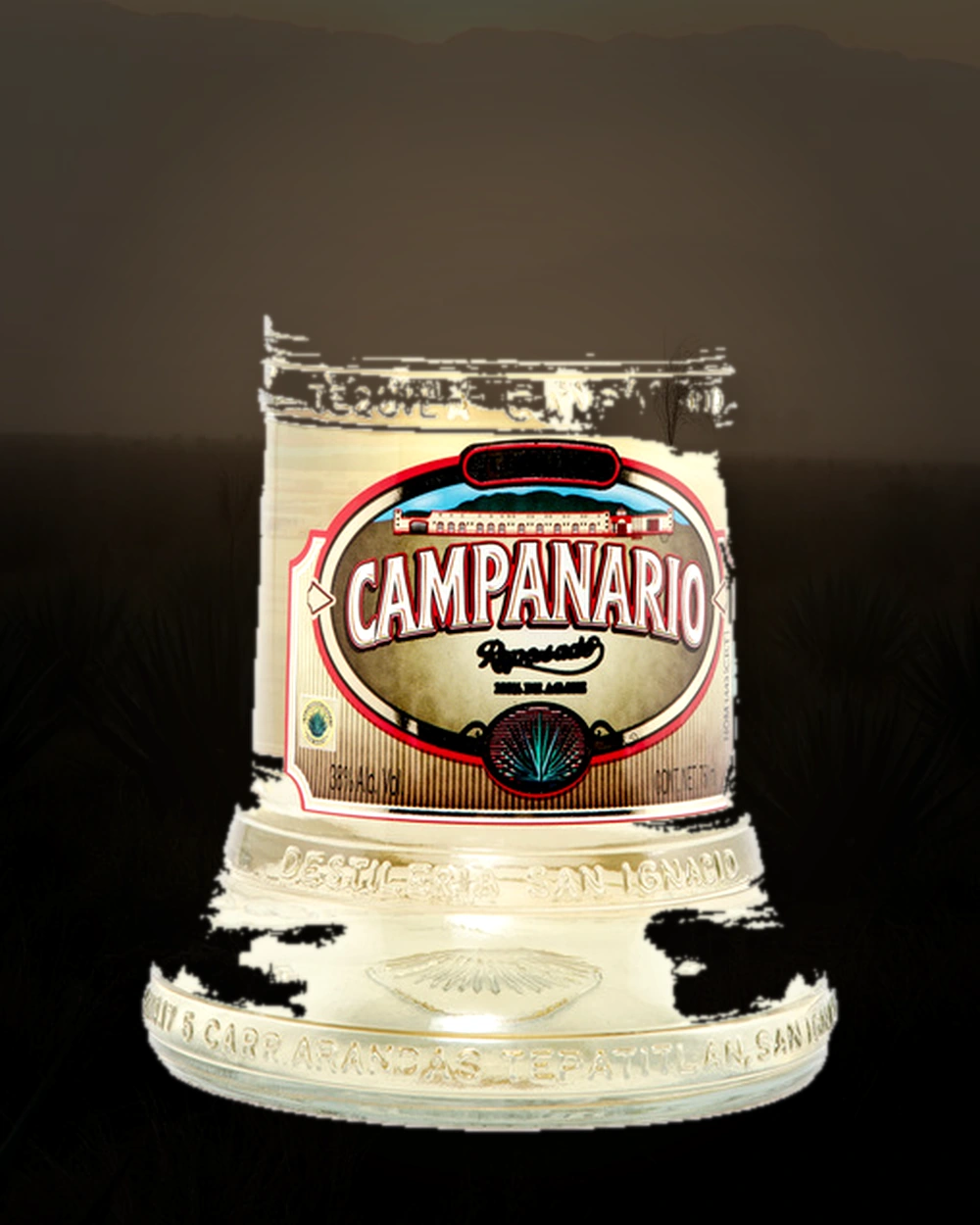 Campanario Reposado bottle