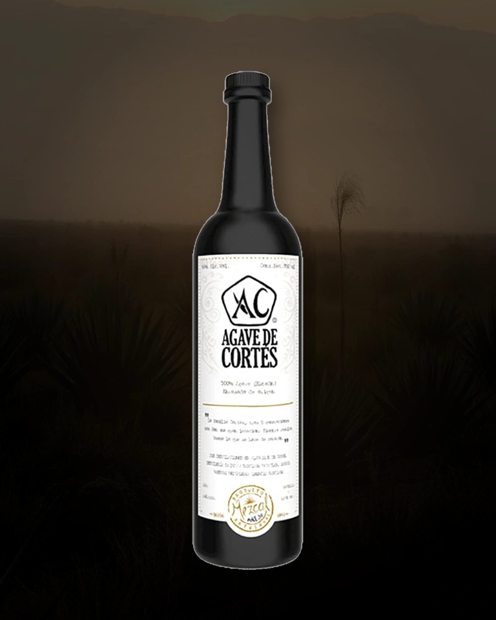 Agave de Cortes Extra Anejo bottle