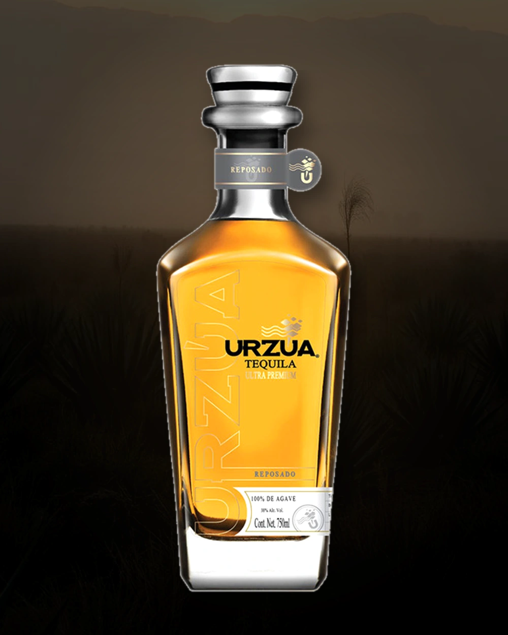 Urzua Tequila Reposado bottle