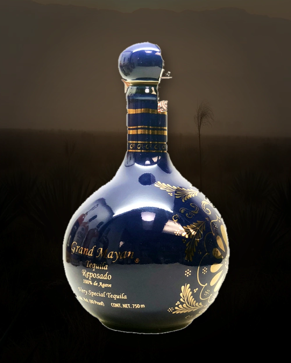 Grand Mayan Tequila Reposado bottle