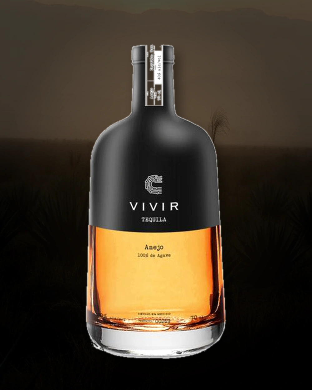 Vivir Tequila Añejo bottle