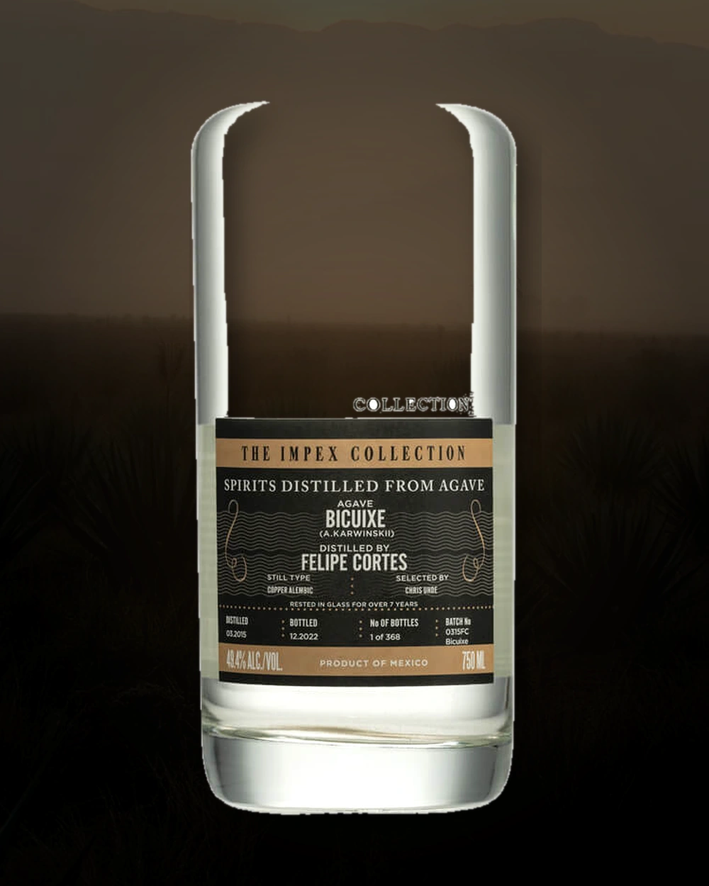 The ImpEx Collection Bicuixe – Felipe Cortes bottle