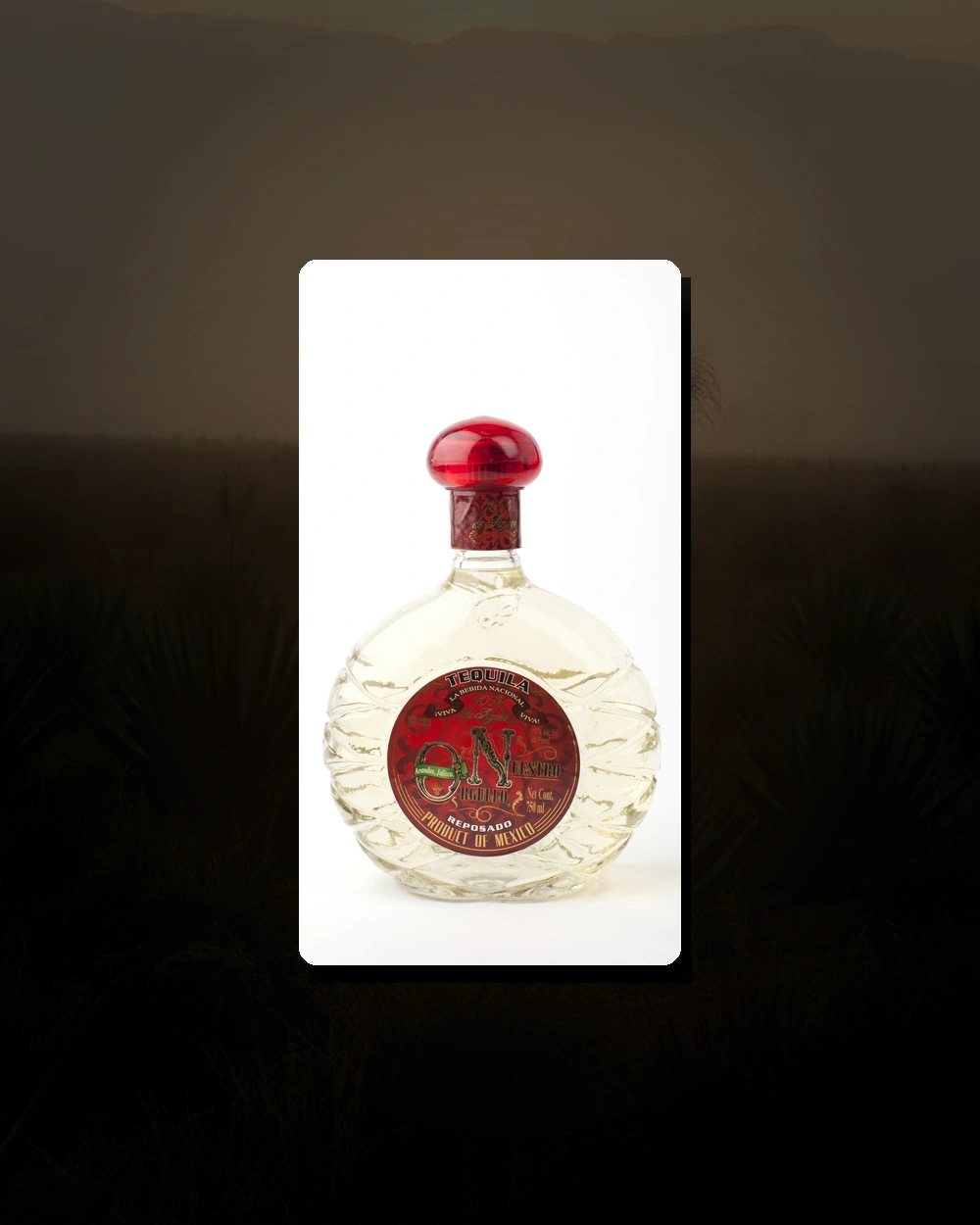Nuestro Orgullo Tequila Reposado bottle