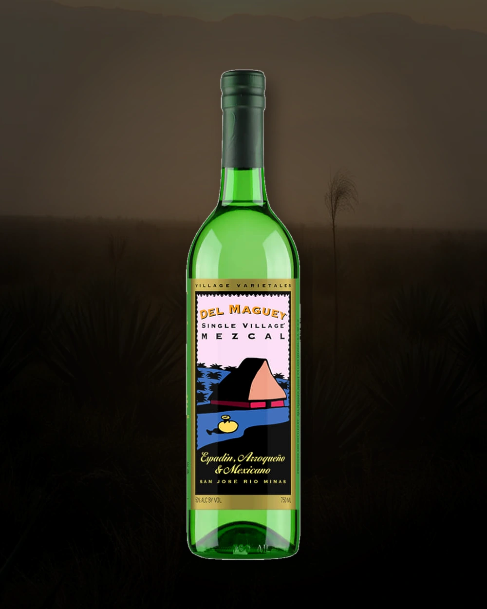 Del Maguey Espadín, Arroqueño & Mexicano bottle