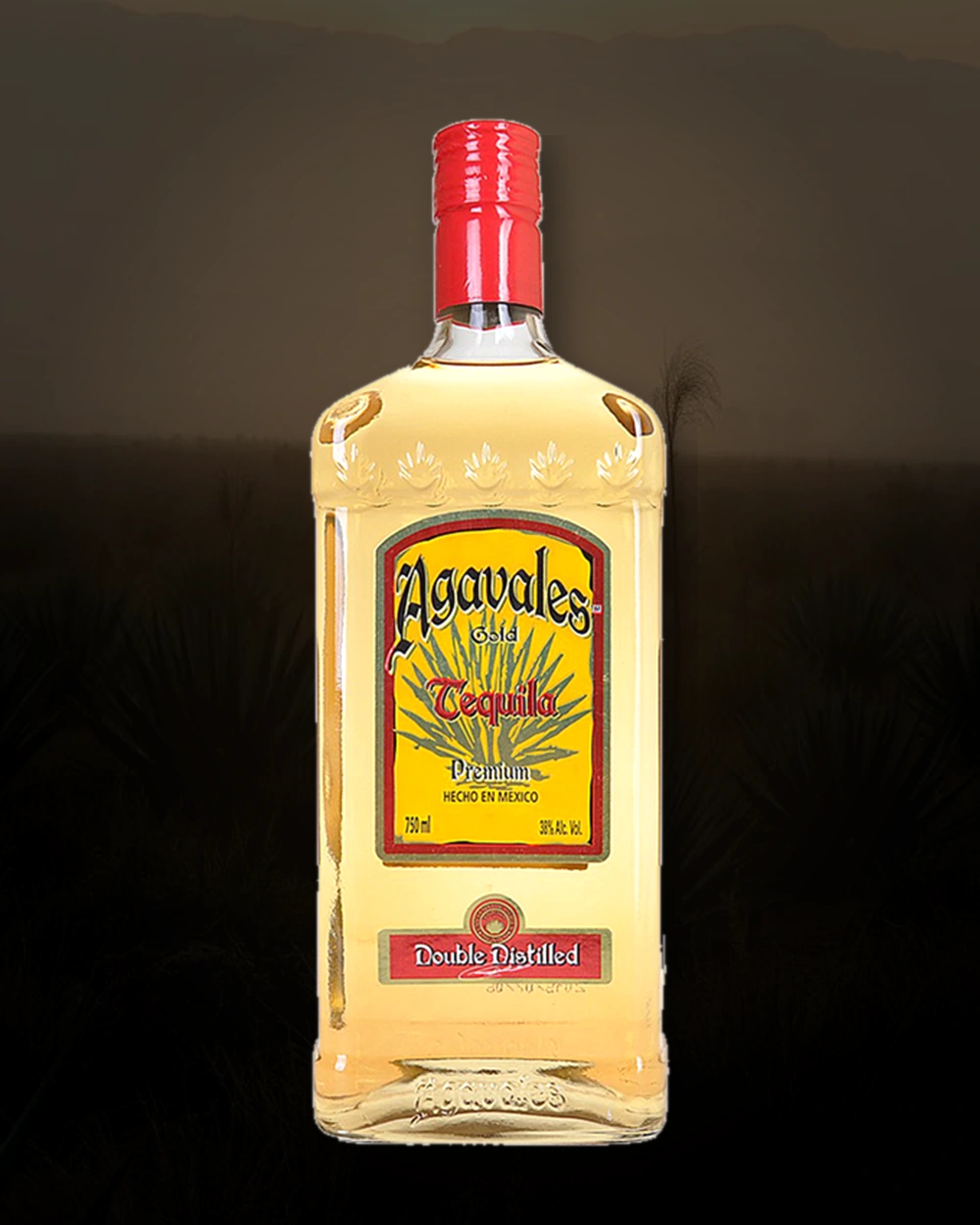 Agavales Gold Tequila bottle