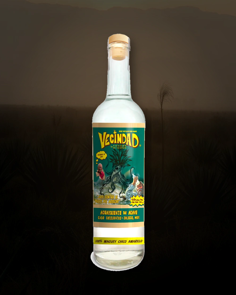 Vecindad Chico Amarillo – Hildegardo Joya bottle