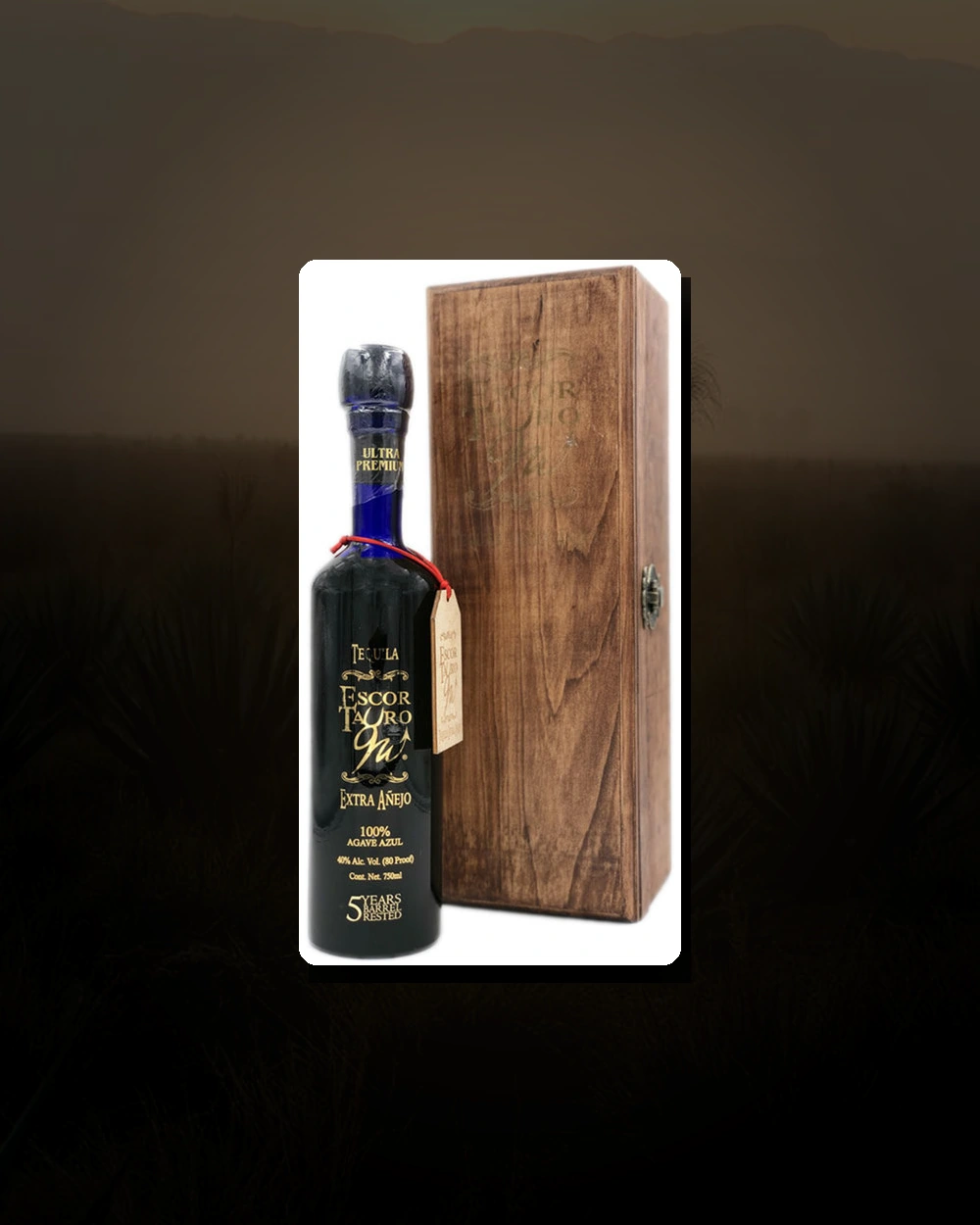 Tequila Escortauro Extra Añejo (5 year) bottle