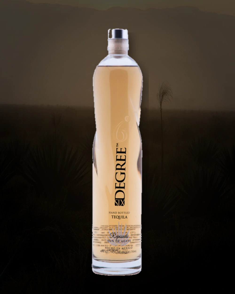 6 Degree Reposado bottle