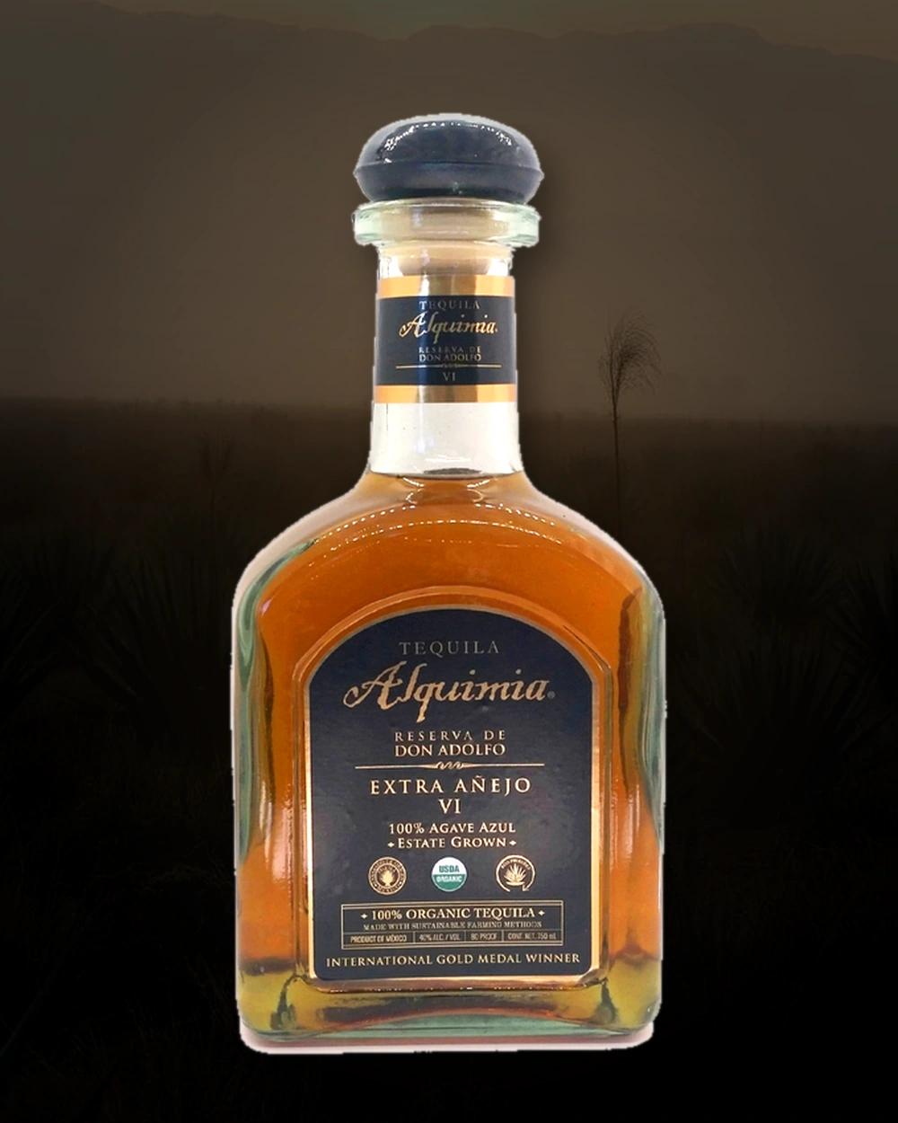 Tequila Alquimia Reserva de Don Adolfo Extra Añejo bottle