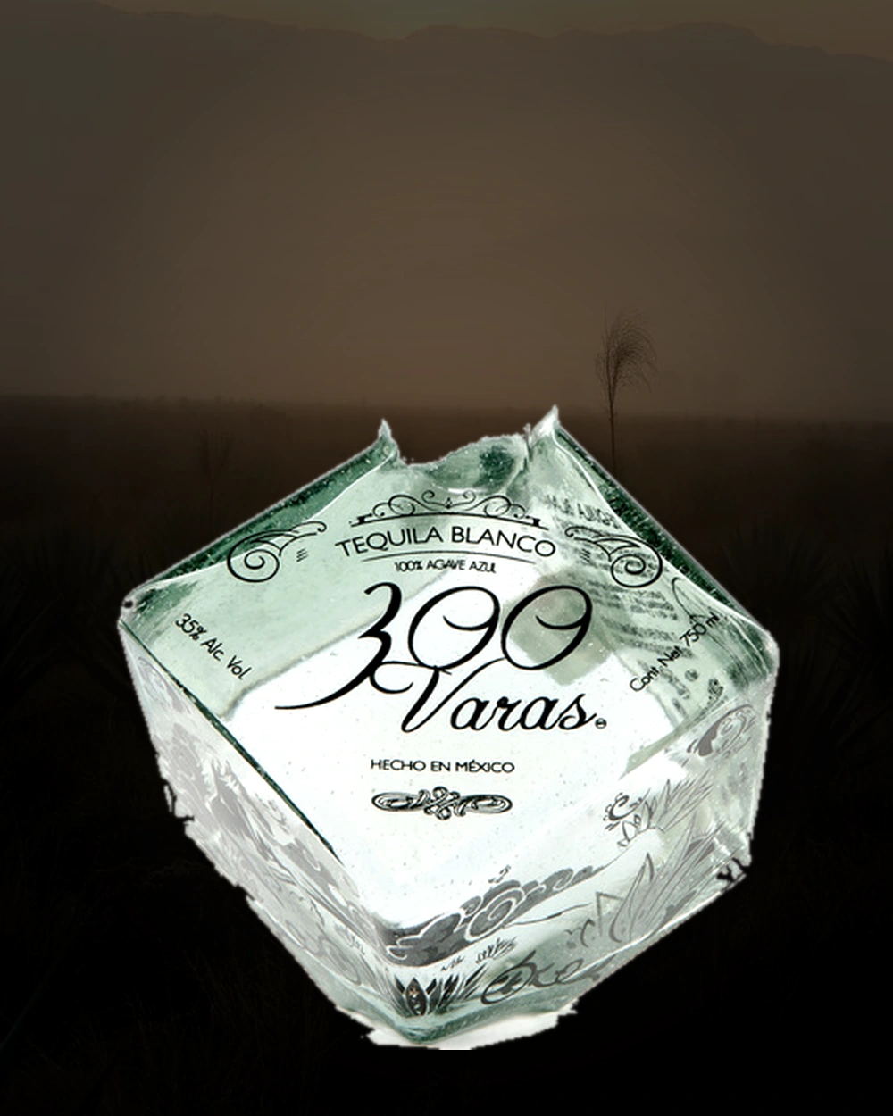 Tequila 300 Varas Blanco bottle
