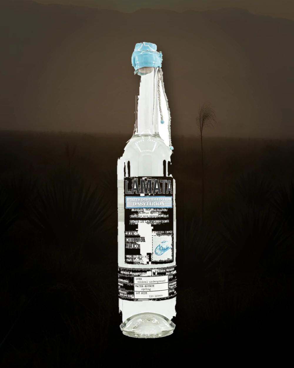 Lamata Sotol Chihuahua – Lupe López bottle