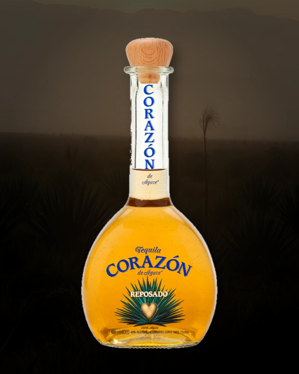 Corazon Reposado Tequila bottle