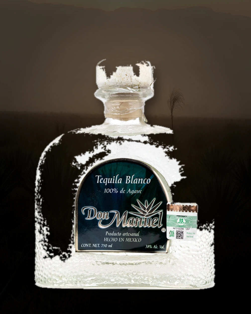 Don Manuel Tequila Blanco bottle