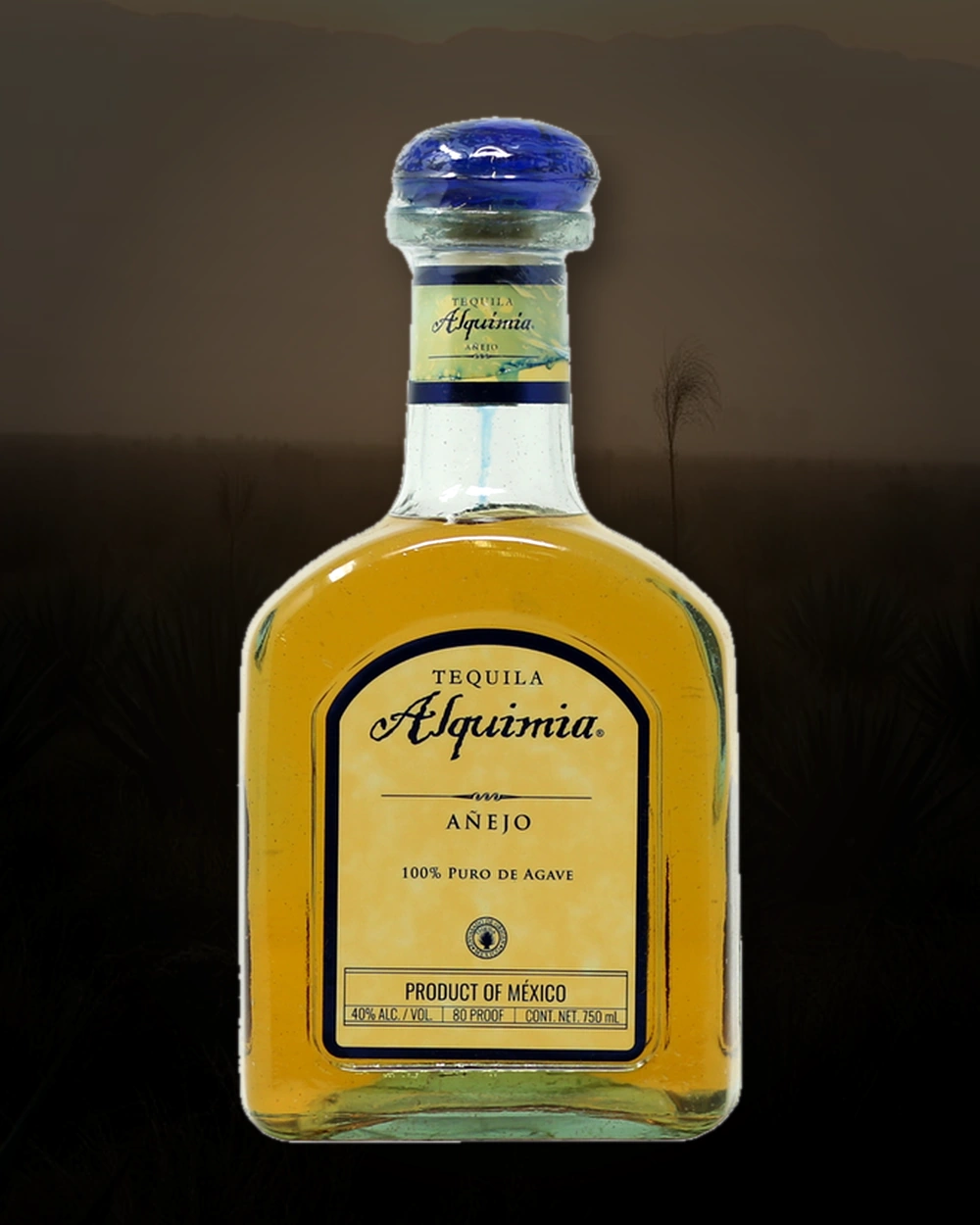 Tequila Alquimia Añejo bottle