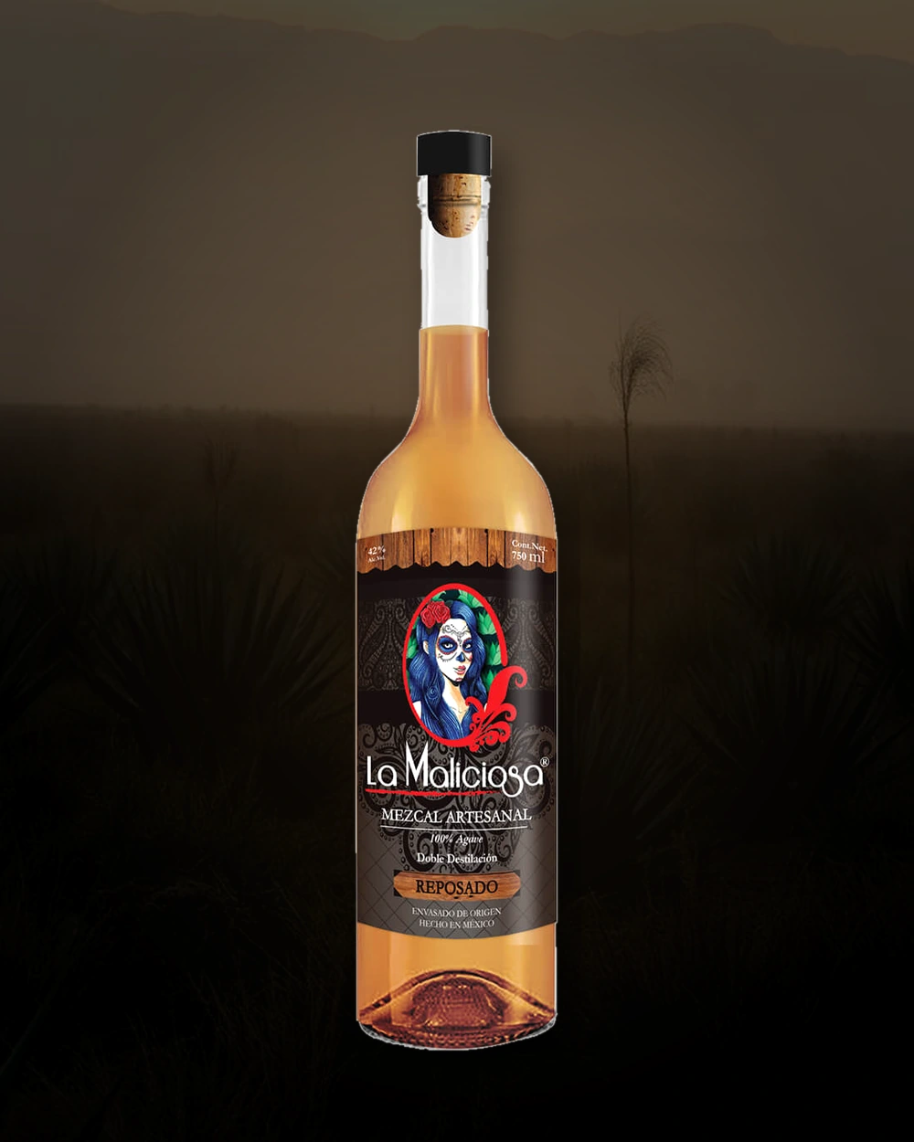 La Maliciosa Reposado bottle