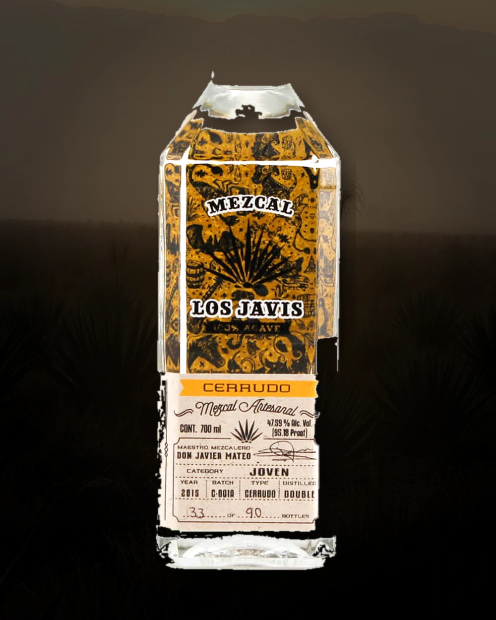 Los Javis Cerrudo bottle