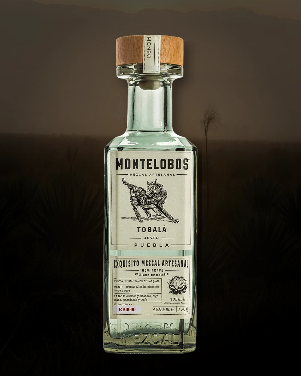 Montelobos Tobalá bottle