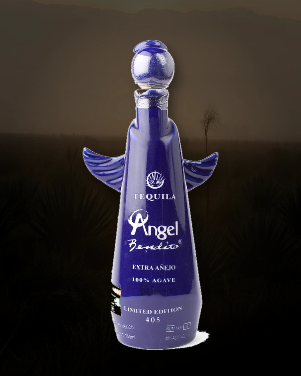 Angel Bendito Extra Añejo Ceramic bottle
