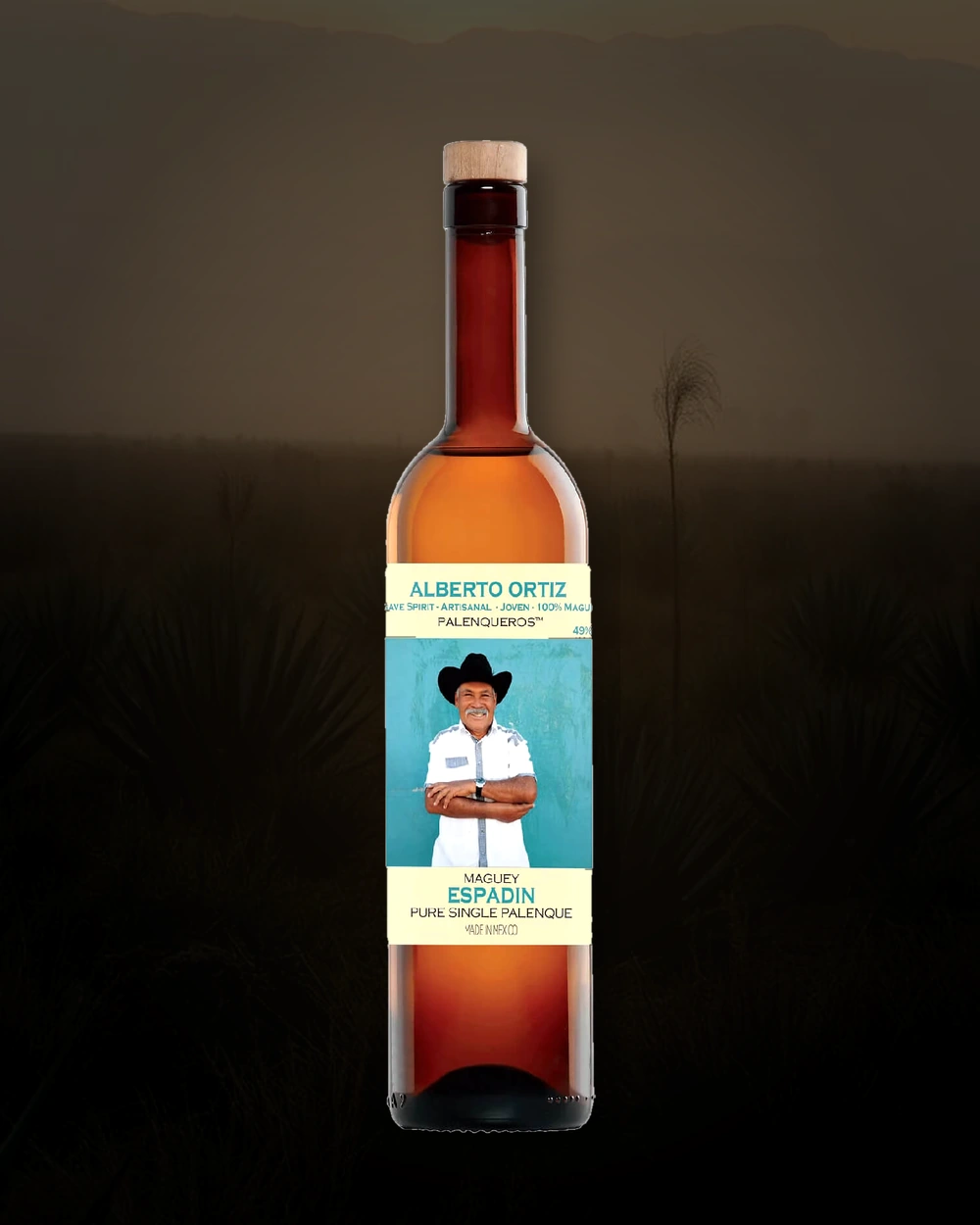 Palenqueros Espadin – Alberto Ortiz bottle