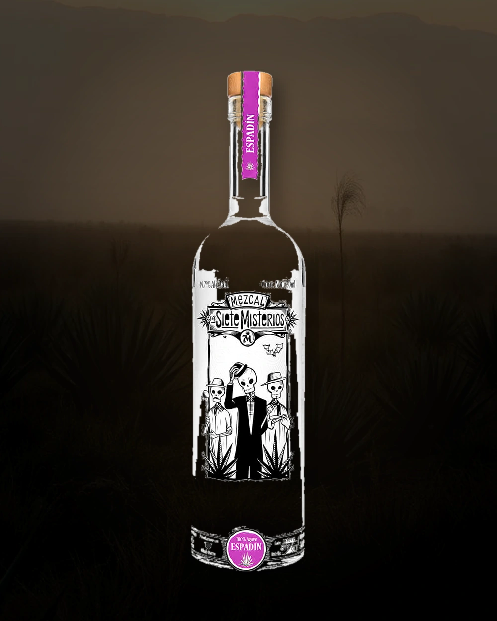 Siete Misterios Espadin bottle