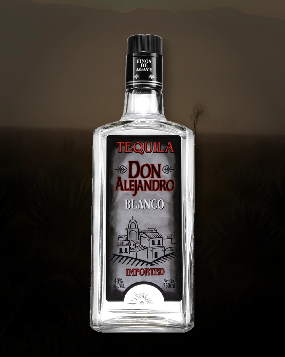 Don Alejandro Silver bottle