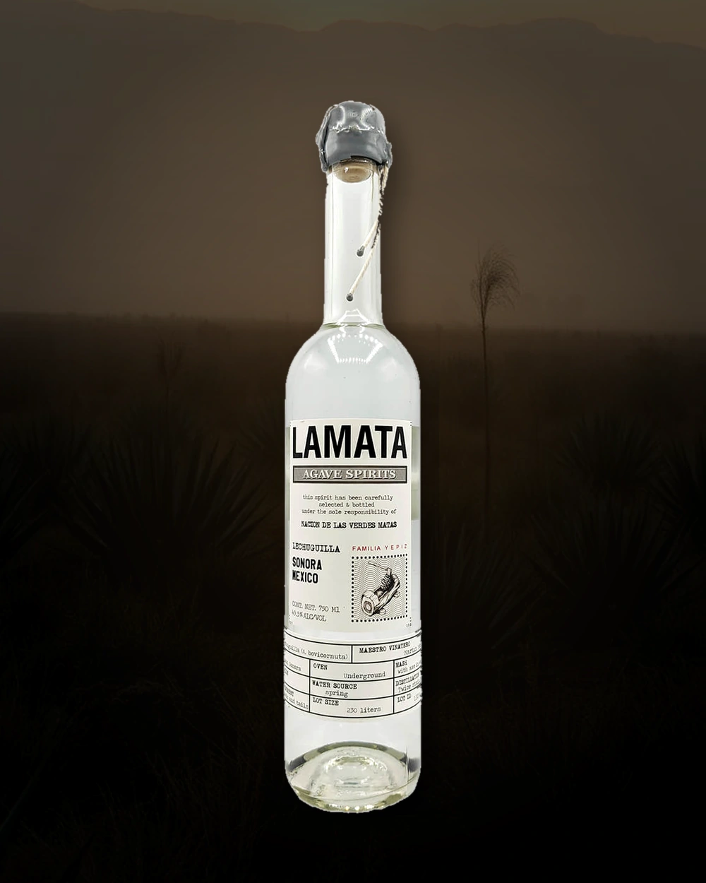 Lamata Lechuguilla Sonora – Yépiz bottle